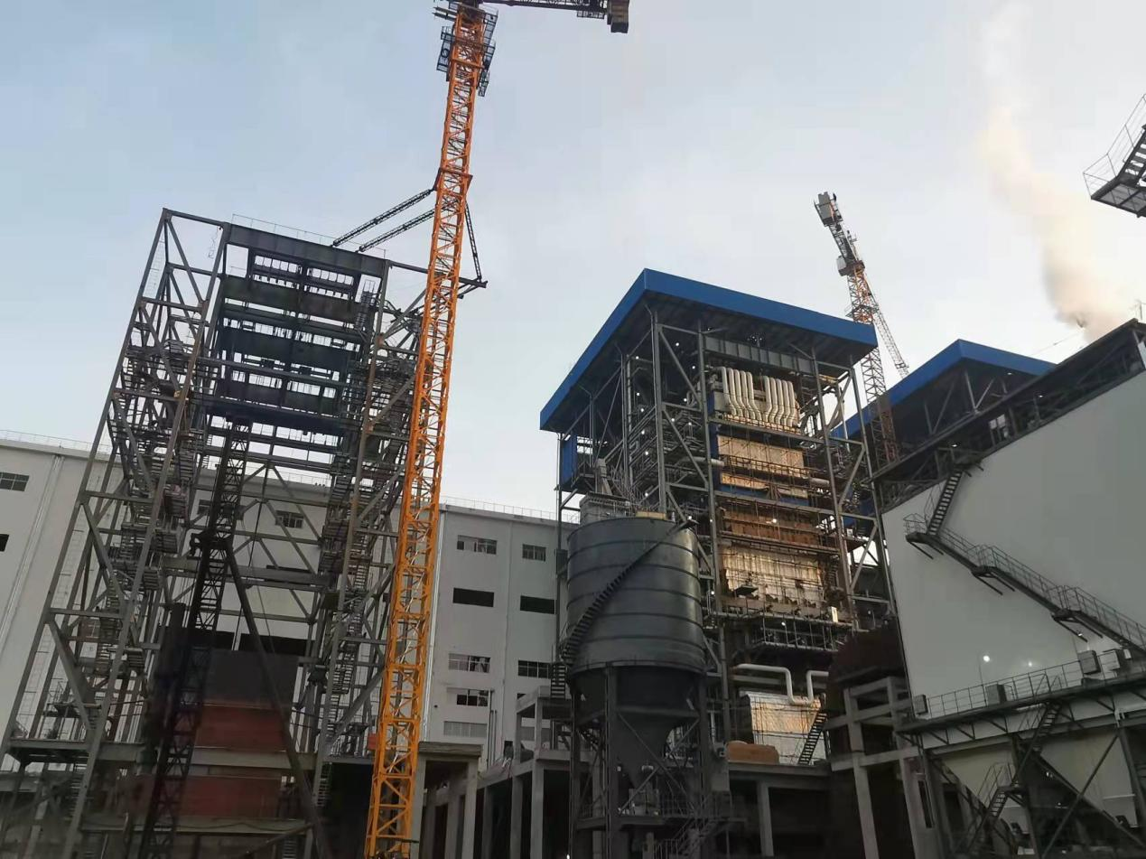 廣西太陽(yáng)紙業(yè)有限公司280t/h高溫高壓鍋爐